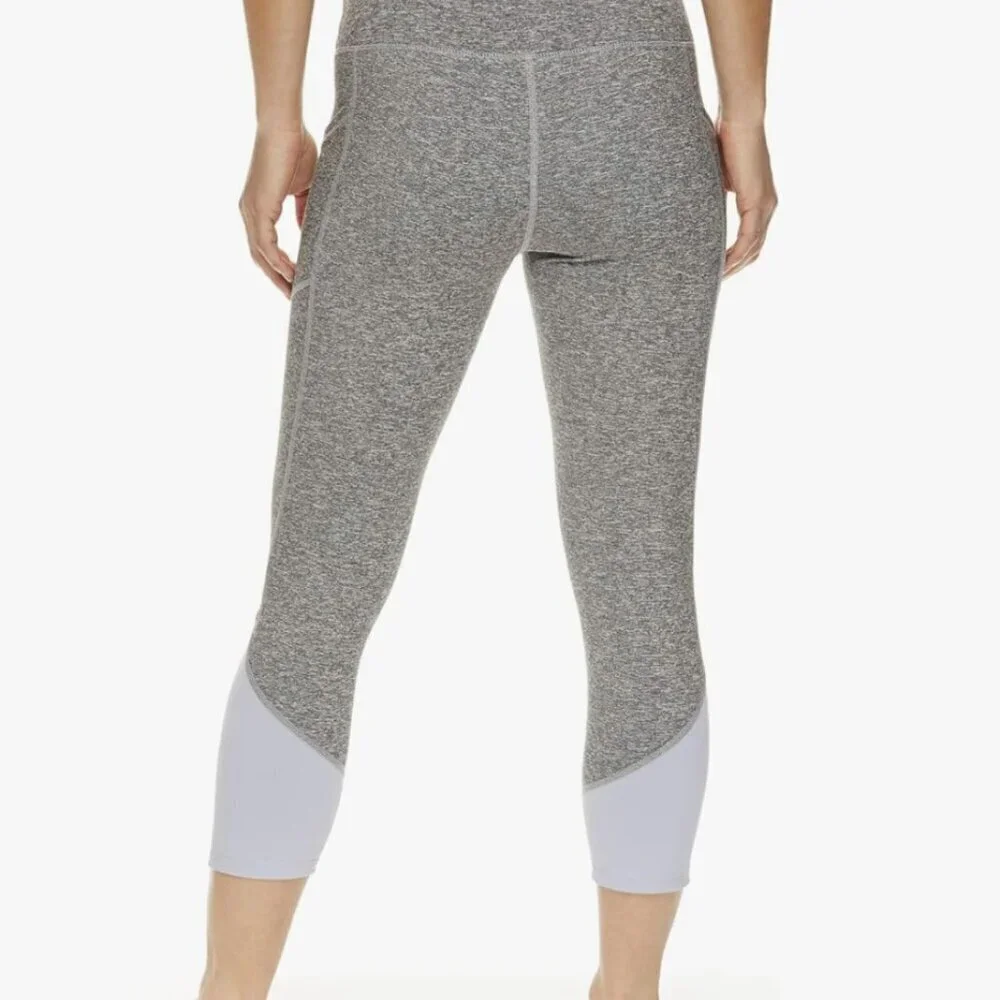 NWT Gaiam Women's High Waisted Yoga Pants Compression Workout Leggings, XS